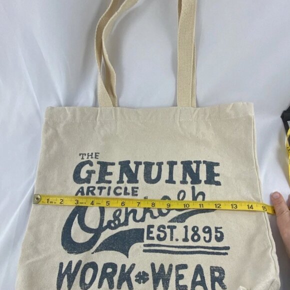 Oshkosh Tote Bag “The Genuine Article Est 1895 Work Wear” - Picture 4 of 8